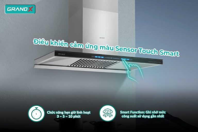 Điều khiển thông minh - tiện lợi tối đa - Hút mùi GX H70T81B / GX H70T81SB