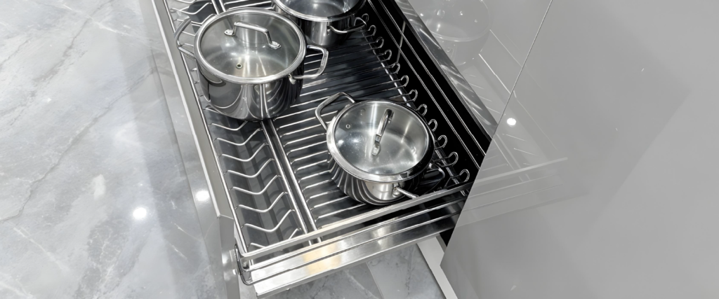 Giá xoong nồi nan OVAL/SUS304 XP.80M GrandX - ảnh 3