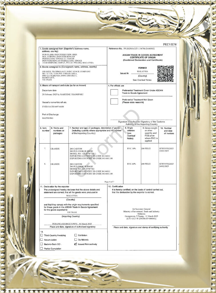 Bản vẽ kích thước Hút mùi GX H70F72G / GX H70F72SG