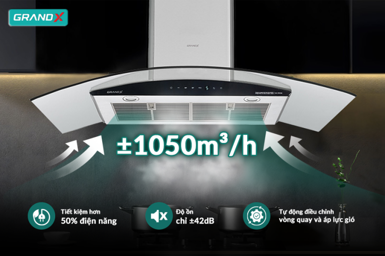 Hiệu suất vượt trội - Hút mùi GX H90C62S