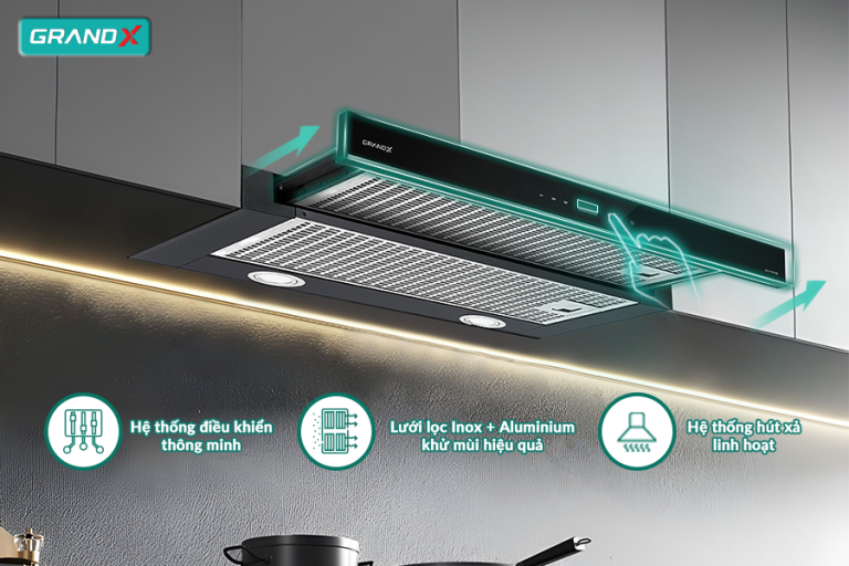 Tính năng tiện ích - Hút mùi GX H60F58B