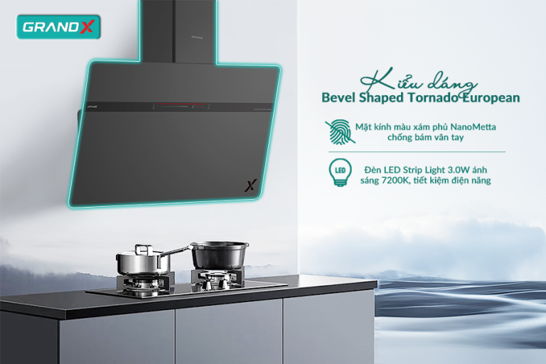 Thiết kế sang trọng - tinh tế - Hút mùi GX H90S86G