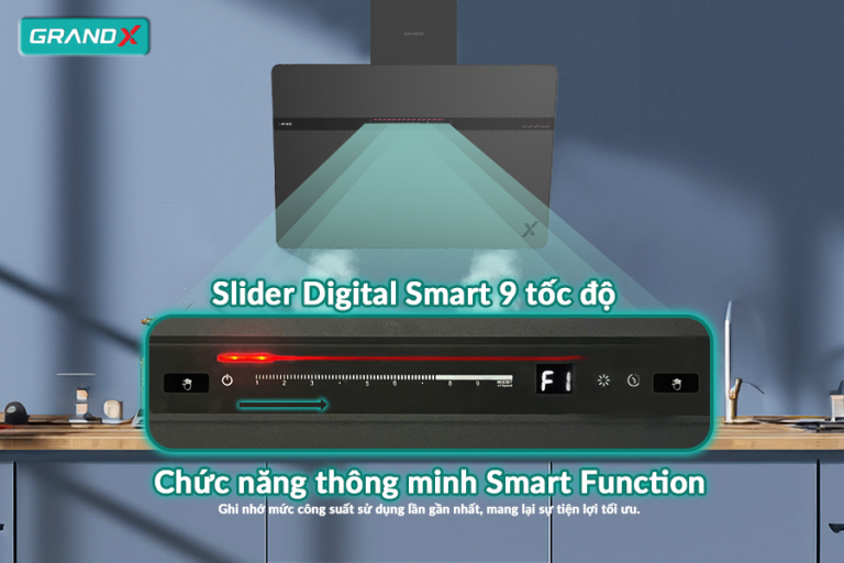 Công nghệ thông minh, dễ sử dụng - Hút mùi GX H90S86G