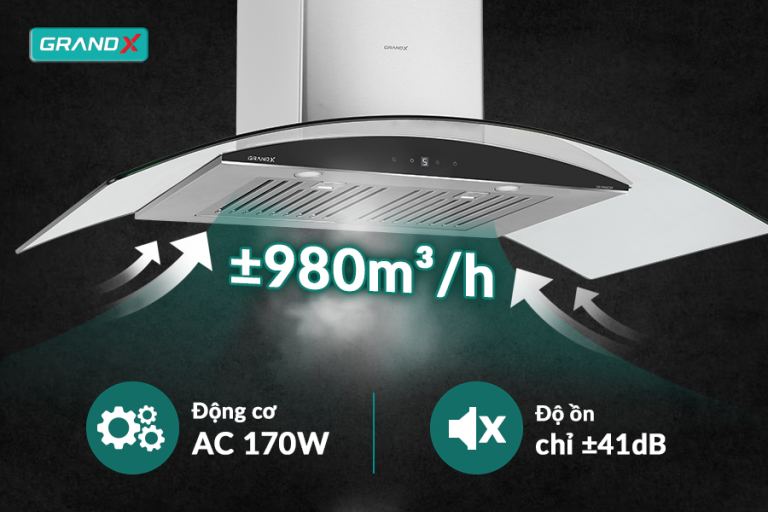 Hiệu suất vượt trội - Hút mùi GX H70C55
