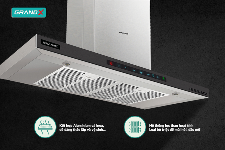 Lọc sạch tối ưu - bền bỉ lâu dài - Hút mùi GX H70C68B / GX H70T68B