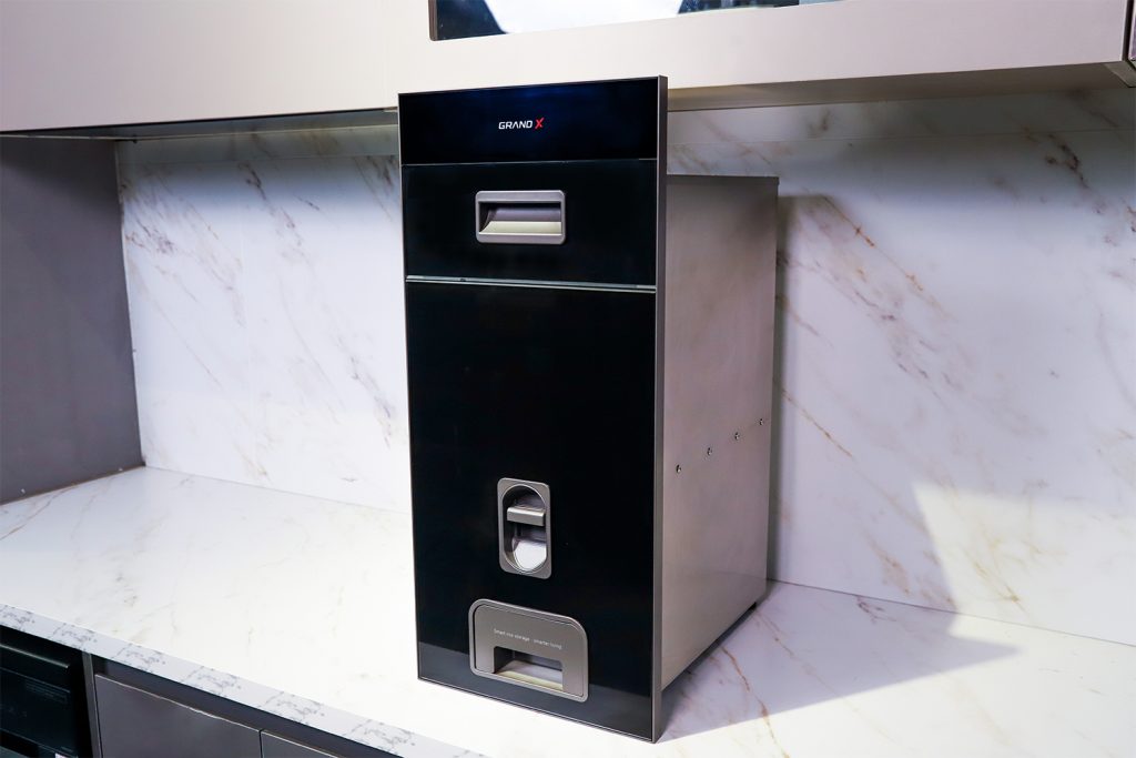 Thùng gạo mặt kính cường lực XR.G301B GrandX - ảnh 5