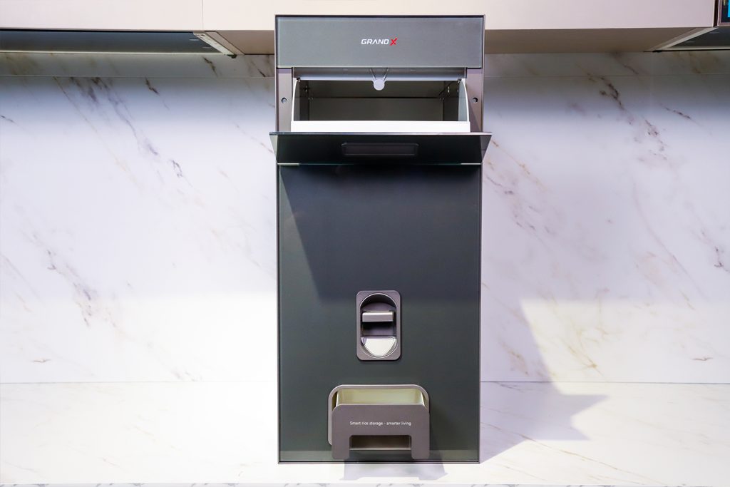 Thùng gạo mặt kính cường lực XR.G301G GrandX - ảnh 4