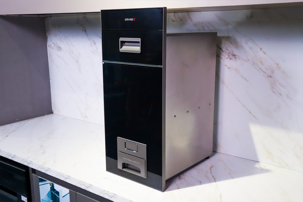 Thùng gạo mặt kính nút nhấn XR.G302B GrandX - ảnh 4