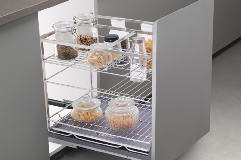 Đặc tính sản phẩm - Giá đựng chai lọ gia vị nan dẹt XS.30S1
