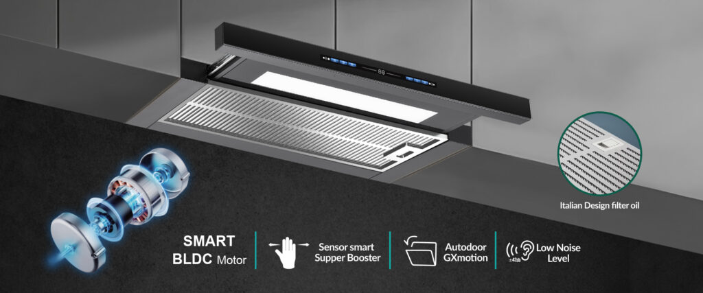 Hút mùi GrandX GX H70F75B / GX H70F75SB - ảnh 3