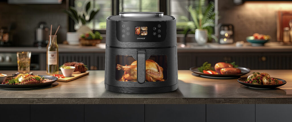 NỒI CHIÊN KHÔNG DẦU GrandX GX-AR08SMART / GX-AR08Ai - ảnh 6