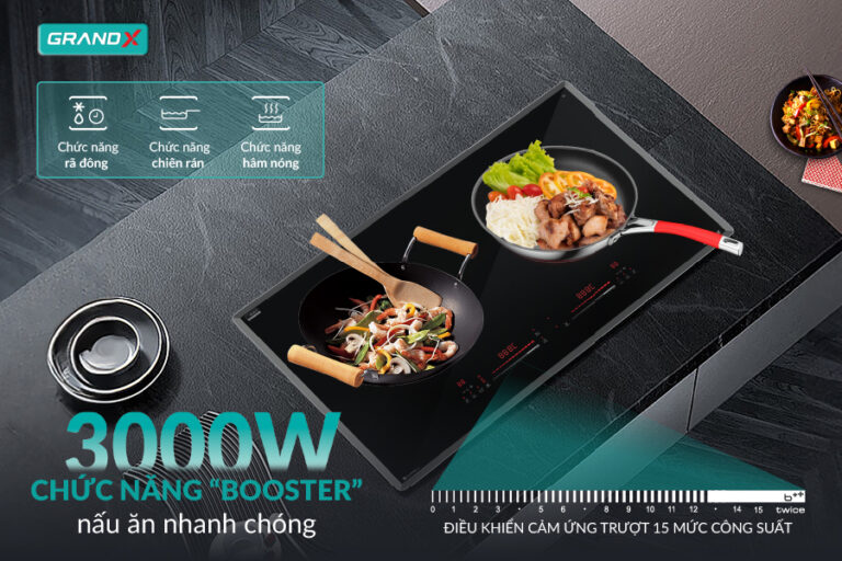 Trải nghiệm nấu nướng tối ưu - Bếp từ GX E795LUX serial 7