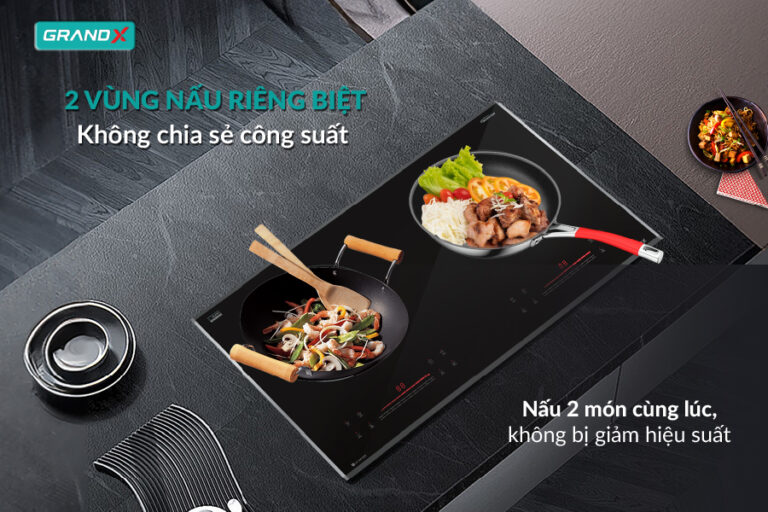 Hiệu suất mạnh mẽ - nấu ăn nhanh chóng - BẾP TỪ GX IH618SE Series 6