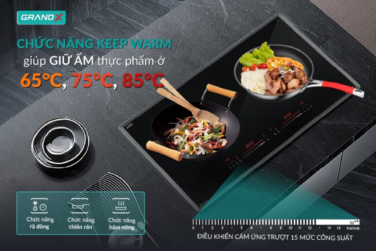 Tính năng an toàn - BẾP TỪ GX IH788LUX Series 7