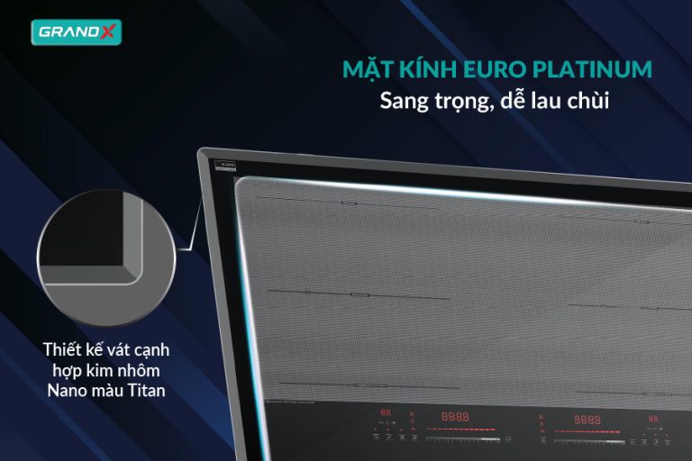 Thiết kế sang trọng - đẳng cấp - BẾP TỪ GX IP839Pro Series 8