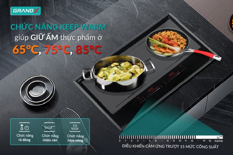 Tính năng thông minh - Bếp từ GX IH858PRO