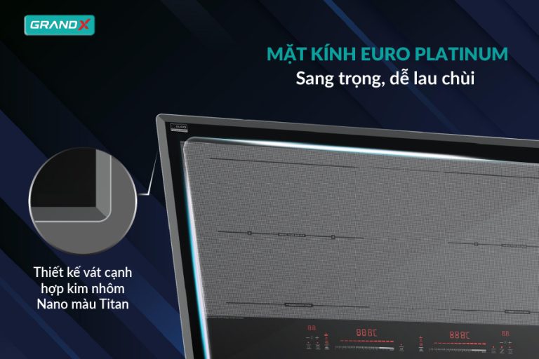 Thiết kế sang trọng - chất lượng vượt trội - BẾP TỪ GX IP859Pro