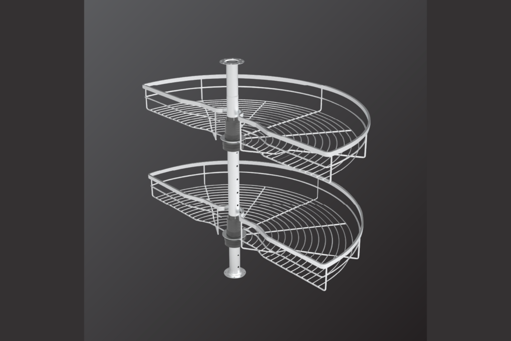 Kệ góc mâm xoay góc mở 1/2 – 180° XC.180.80S1 GrandX chính hãng