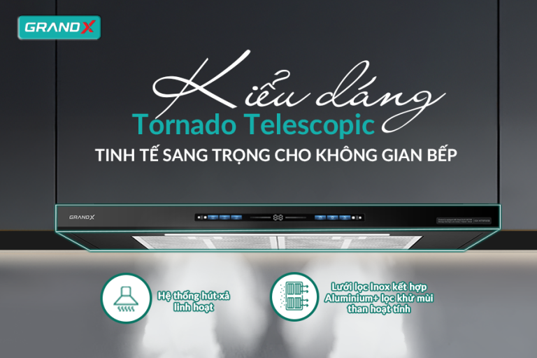 Hút mùi GX H70F85B thiết kế tối ưu cho không gian bếp hiện đại - Hút mùi GX H70F85B