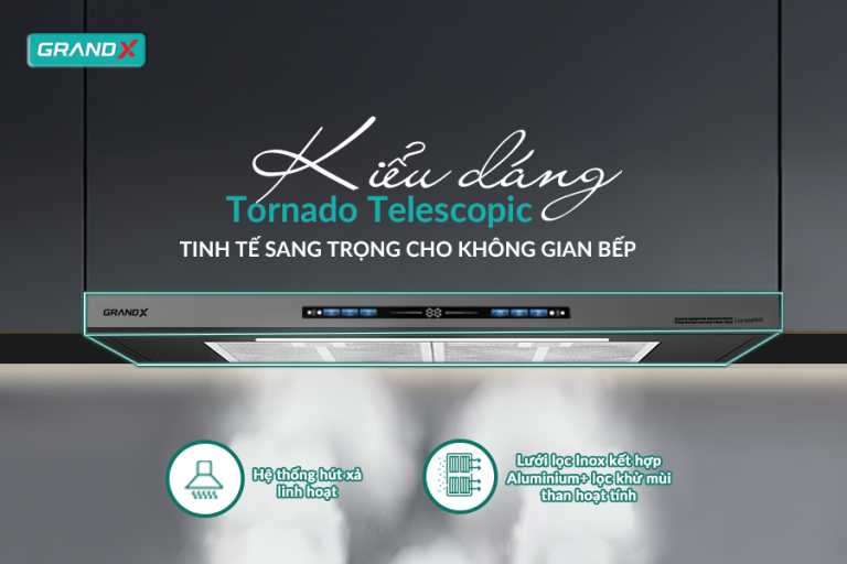 Hút mùi GX H70F85G thiết kế tối ưu cho không gian bếp hiện đại - Hút mùi GX H70F85G