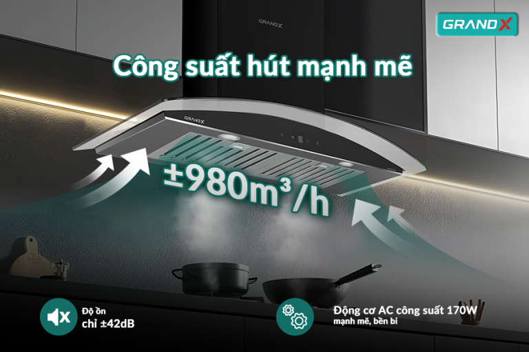 Hiệu suất vượt trội - Hút mùi GX H70C55B