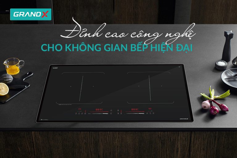 Bếp từ GX IH785Titan – Đỉnh cao công nghệ từ thương hiệu Bếp từ GrandX - Bếp từ GX IH785TITAN