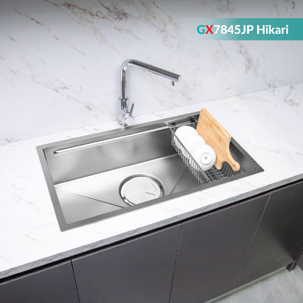 Chậu rửa bát GX7845JP hikari GrandX - ảnh 2