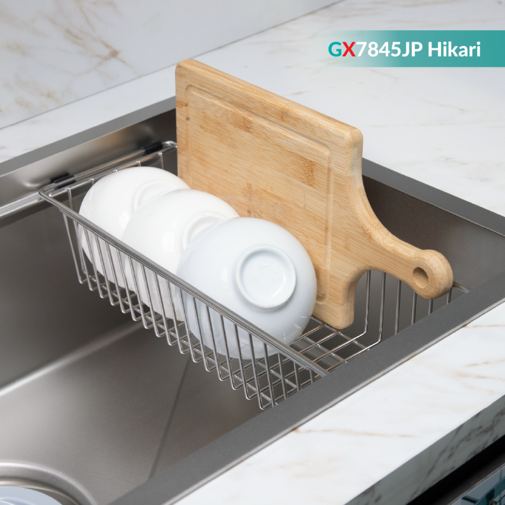 Chậu rửa bát GX7845JP hikari GrandX - ảnh 5