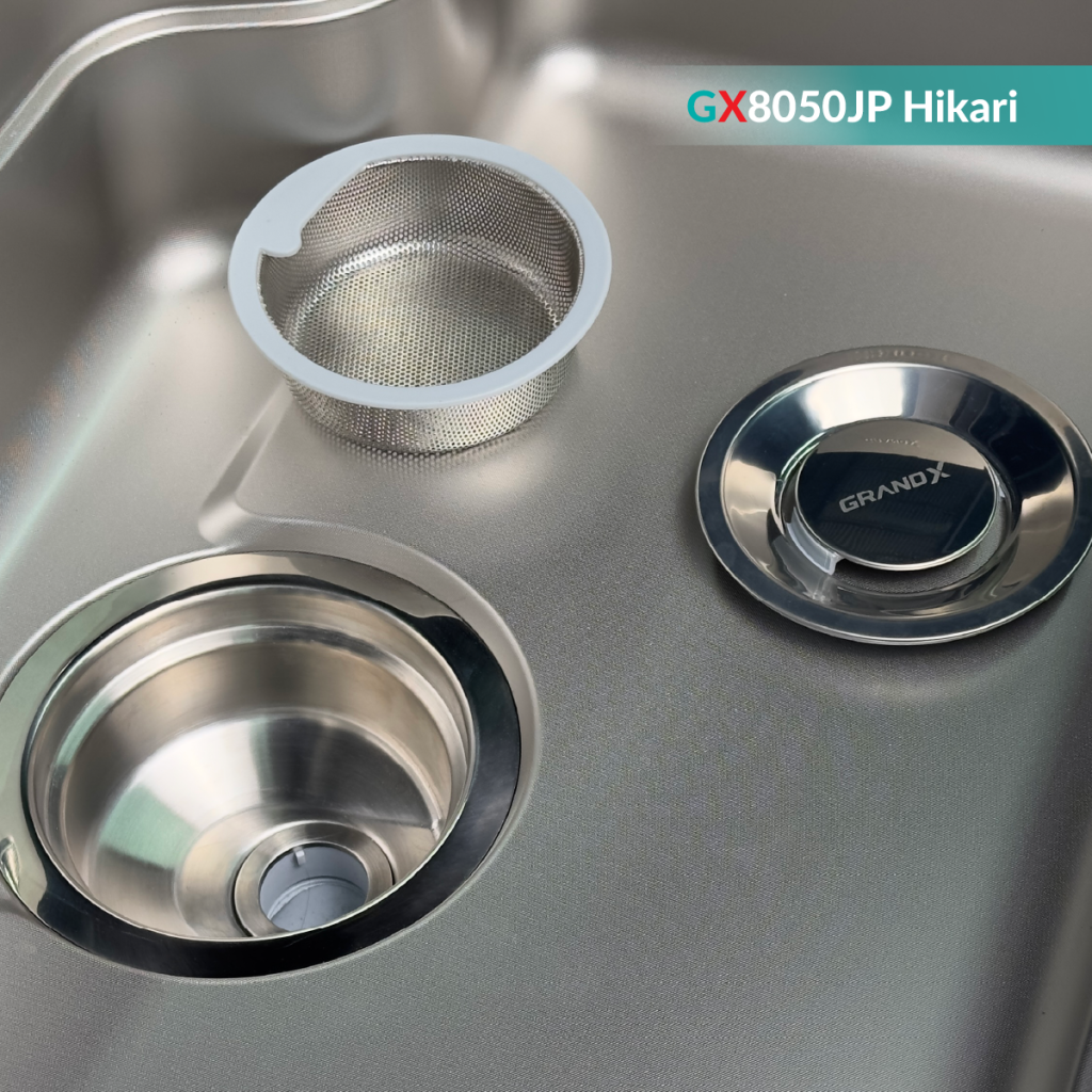 Chậu rửa bát GX8050JP hikari GrandX - ảnh 7