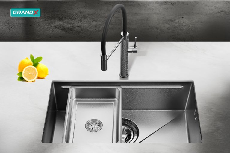 Chậu rửa bát GX6845V Volcano – Lựa chọn đẳng cấp cho căn bếp hiện đại - Chậu rửa bát GX6845V Volcano