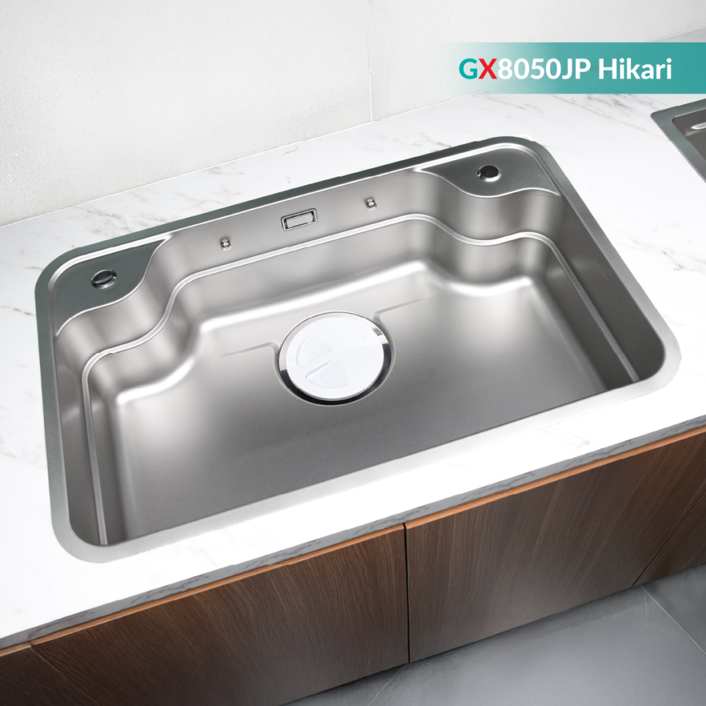 Chậu rửa bát GX8050JP hikari GrandX - ảnh 2
