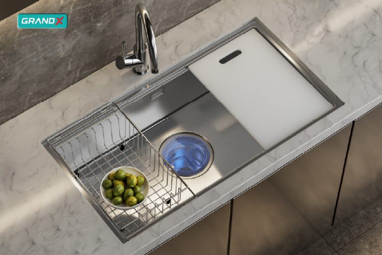 Chậu rửa bát GX8646S Smooth – Chậu rửa bát 1 hố cao cấp, bền đẹp cho căn bếp hiện đại - Chậu rửa bát GX8646S Smooth
