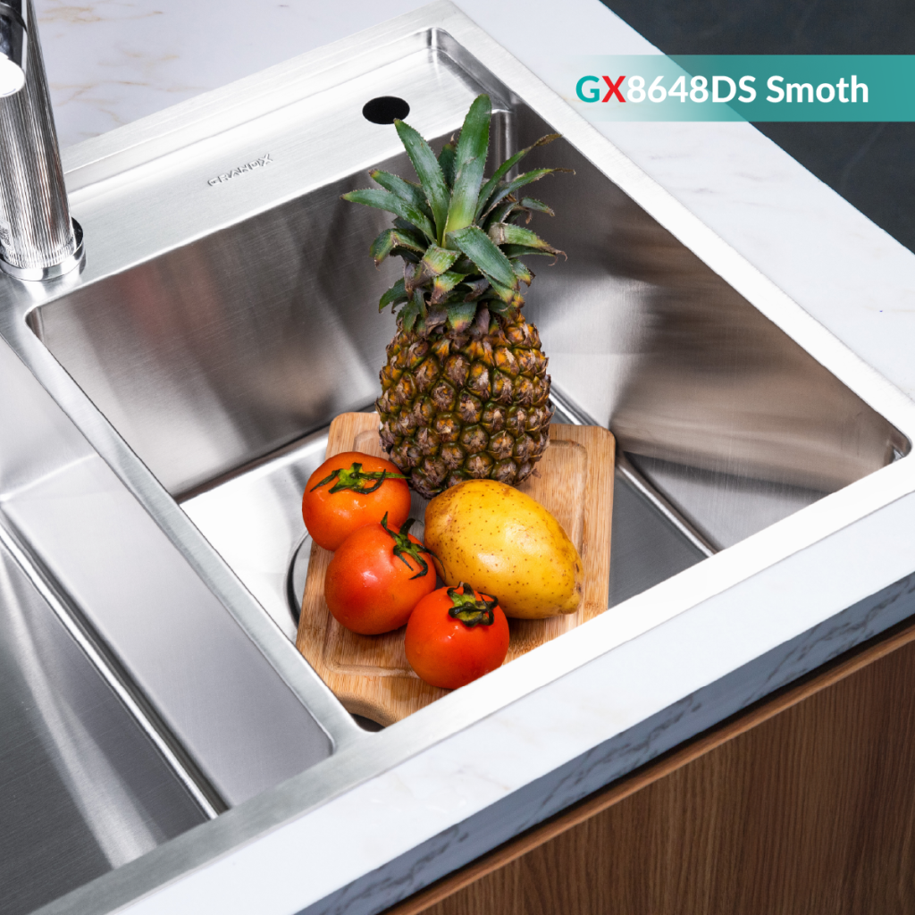 Chậu rửa bát GX8648DS Smooth GrandX - ảnh 5