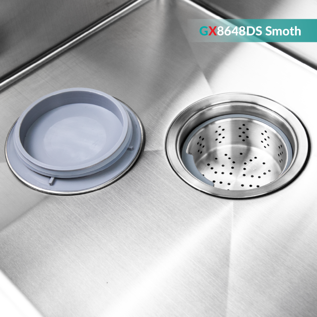 Chậu rửa bát GX8648DS Smooth GrandX - ảnh 6