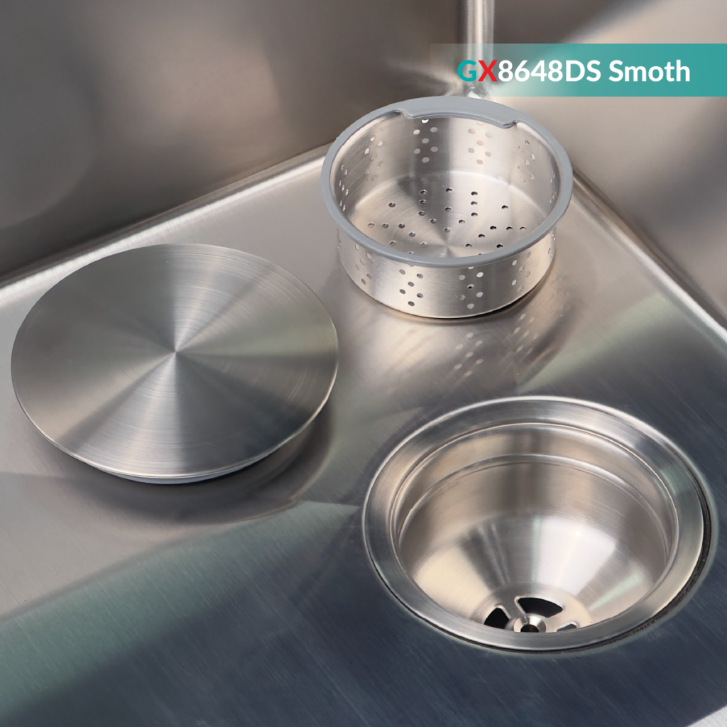 Chậu rửa bát GX8648DS Smooth GrandX - ảnh 7