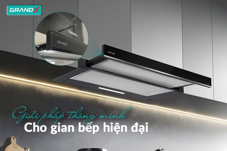 Hút mùi GX H60F56B – Giải pháp thông minh cho gian bếp hiện đại - Hút mùi GX H60F56B