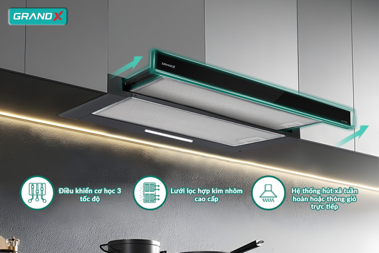 Tính năng thông minh và tiện lợi - Hút mùi GX H60F56B