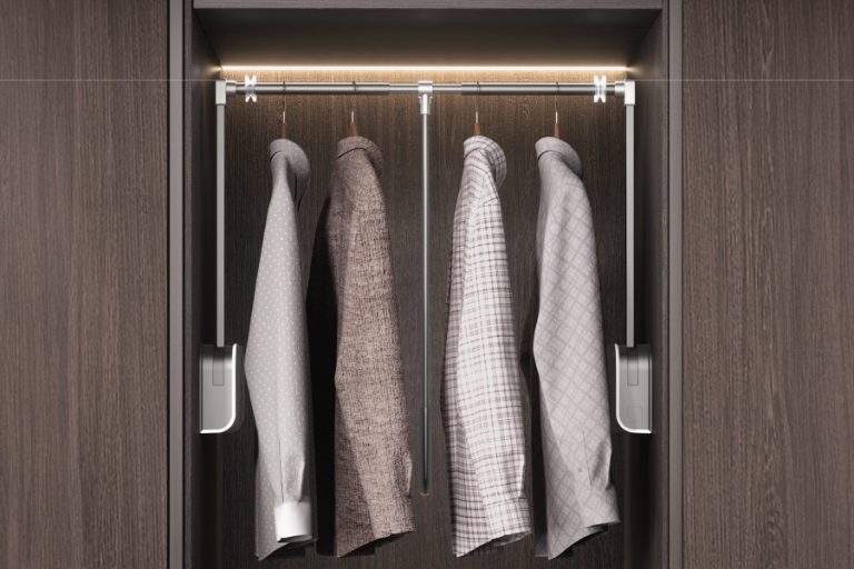 Giá Nâng Hạ Cơ Treo Quần Áo XM.15E Luxury – Giải Pháp Tối Ưu Cho Tủ Quần Áo Hiện Đại - Giá nâng hạ cơ treo quần áo XM.15 Luxury
