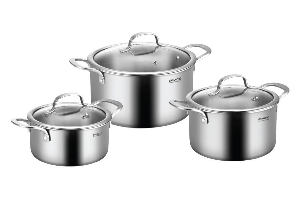 Bộ nồi cao cấp GX802 Elano GrandX chính hãng