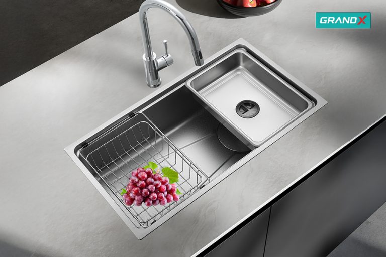 Chậu rửa bát GX8045LV Volcano - lựa chọn đẳng cấp cho căn bếp hiện đại - Chậu rửa bát GX8045LV Volcano