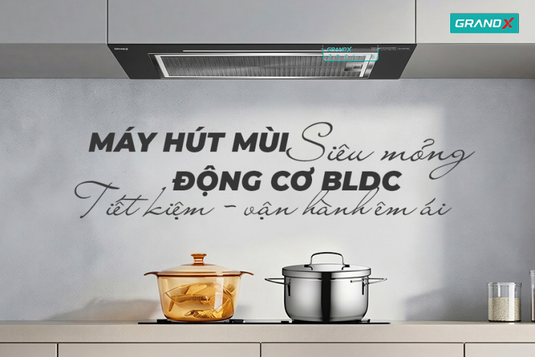 Hút mùi GX H70F79G – Máy hút mùi âm tủ siêu mỏng, động cơ BLDC tiết kiệm điện, vận hành êm ái - Hút mùi GX H70F79G