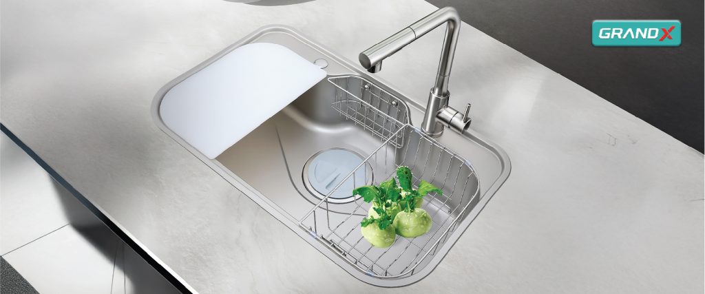 Chậu rửa bát GX7848JP hikari GrandX - ảnh 3