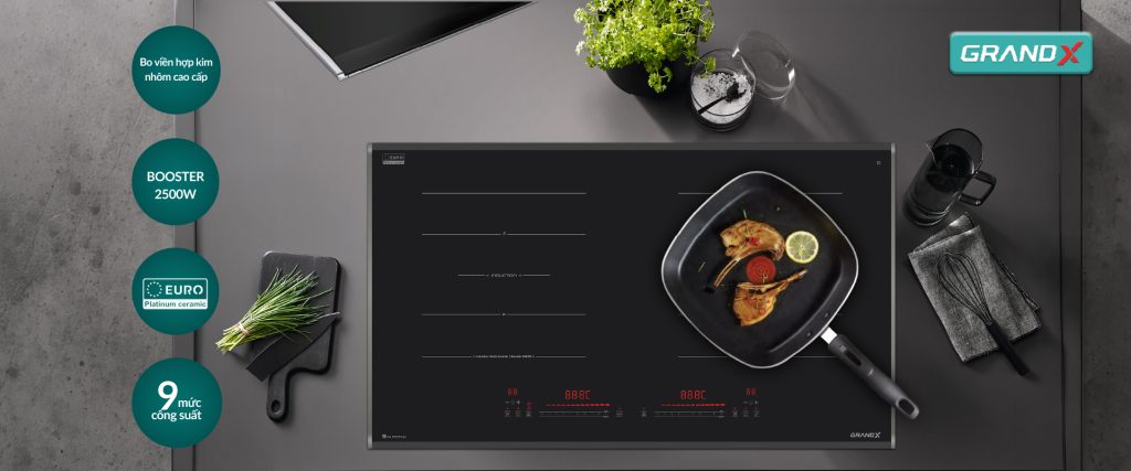 Bếp từ GrandX GX IP678Titan - ảnh 2