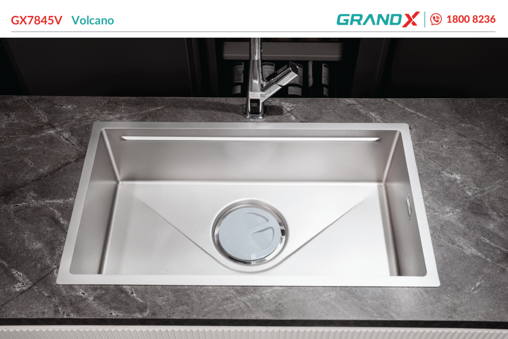 Chậu rửa bát GX7845V Volcano GrandX - ảnh 2