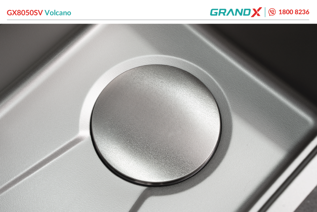 Chậu rửa bát GX8050SV Volcano GrandX - ảnh 8