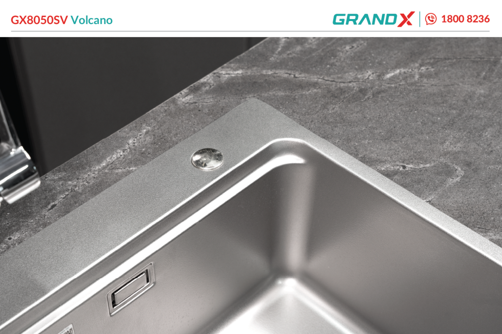 Chậu rửa bát GX8050SV Volcano GrandX - ảnh 4