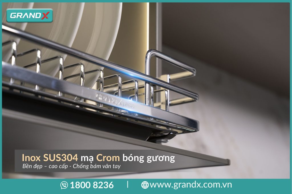Giá nâng hạ điện XL.80SR sử dụng inox SUS304 cao cấp - Giá nâng hạ điện thông minh cánh cửa trượt slide XL.80SR