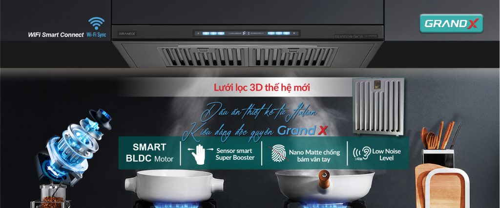 Máy hút mùi GrandX GX H70FB85Pro - ảnh 2
