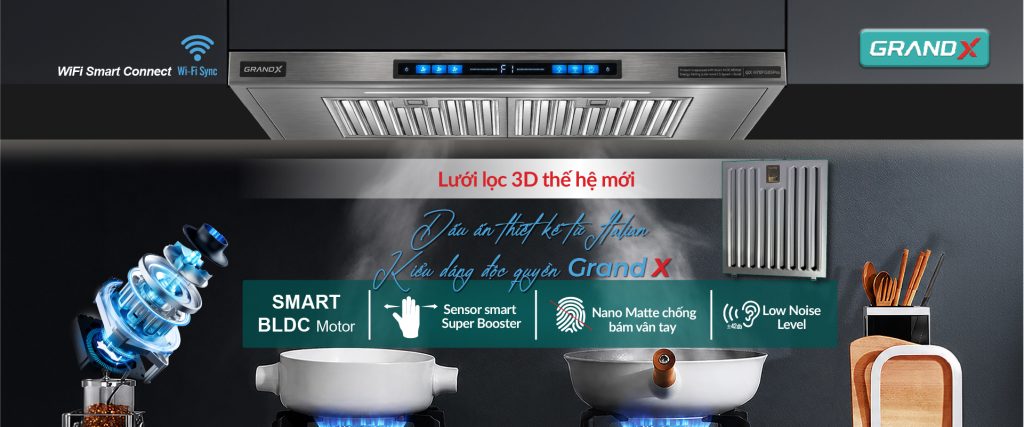 Máy hút mùi GrandX GX H70FG85Pro - ảnh 2
