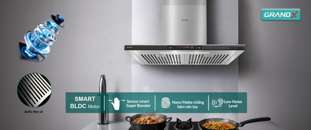 Máy hút mùi GrandX GX H90T83Ultra - ảnh 2